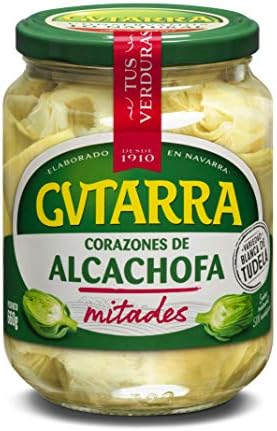 Gvtarra Alcachofas Mitades - Paquete de 6 x 400 Gramos