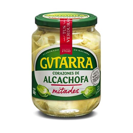 Gvtarra Alcachofas Mitades - Paquete de 6 x 400 Gramos