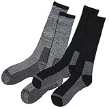 スキーソックス メンズ 遠赤加工 靴下 2足組 冬 スポーツソックス SP125 2色込 25～27cm