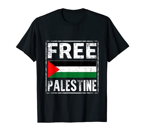 Free Palestine Flag Graphic Palestine Libre Drapeau T-Shirt