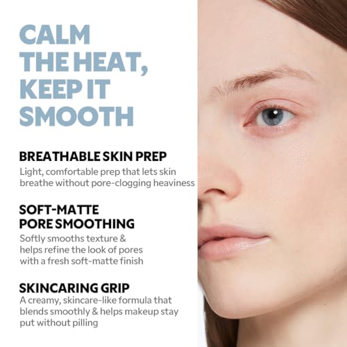 Image of TIRTIR Flawless Pore Prep Primer | Pore Blurring Cooling K-Beauty Primer, Skincare-Infused, Smooth & Even-Toned, Non-Sticky Long-Wear, All Skin Types, (30ml, 1.01fl.oz)