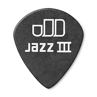 Dunlop 482P100 Médiators Tortex Pitch Black Jazz III 1,00mm sachet de 12 - Les Beatles, Paul McCartney, John Lennon, RIngo Starr, George Harrison Dunlop 482P100 Médiators Tortex Pitch Black Jazz III 1,00mm sachet de 12 – Image 2