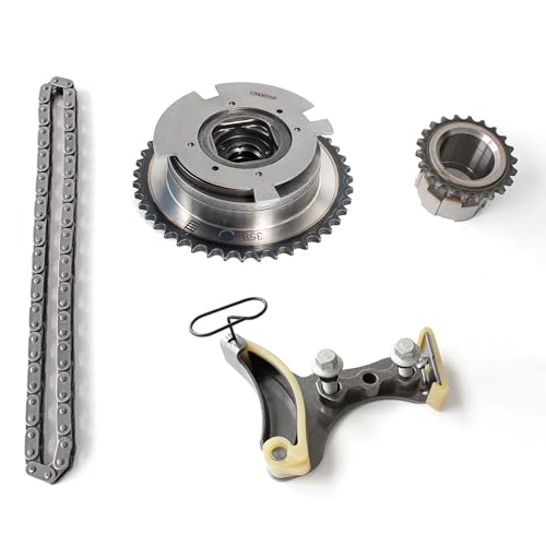 AUCERAMIC TK3216VVT 3SRH60 Timing Chain Kit Fit for Chevrolet Avalanche Camaro Colorado Express Silverado Suburban Tahoe Cadillac Escalade GMC Canyon Savana Sierra Yukon Hummer 4.8L 5.3L 6.0L 6.2L