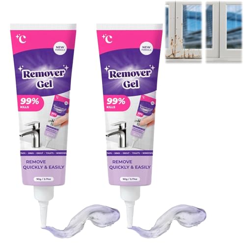 Vibbang Gel Manchas, Potente gel de Limpieza, Lavadora de gel Manchas, para Huecos de Azulejos de Baño y Cocina, Paredes y Lechada, no Daña la Superficie (B)