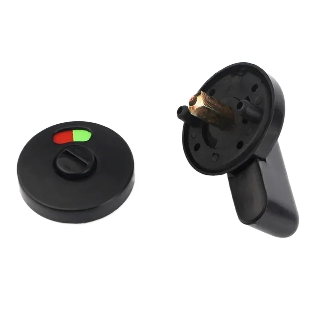 3pcs Bathroom Toilet Wc Indicator Privacy Dead Bolt Door Lock Latch Vacant Engaged WC Plastic for Public
