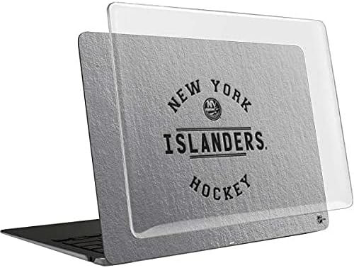 Skinit Case + Skin Compatible with MacBook Air 13in (2020) - Officially Licensed NHL New York Islanders Black Text Design
