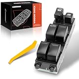 A-Premium Master Power Window Switch Compatible with Nissan Maxima 1999 2000 2001 2002 2003, 1 AUTO 3+16 Blades, Replace# 06259467