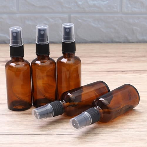Flacons pulvérisateurs solides en verre ambré pour protéger vos lotions fines - 7