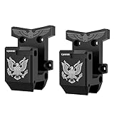 Chisisi 2Pack Gun Wall Mount with Mag Holder,AR Wall Mount Support Horizontal or Vertical Mount, 223/5.56 Rifle Wall Hanger Strong Withstand 350Lbs of Tension