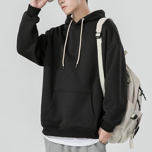 Aobiono Men Women Fleece Sherpa Lined Oversized Hoodie Winter Warm Thermal Fuzzy Pullover Hooded Sweatshirt Fall Thick Comfy4