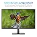 KOORUI E2411H 24 Zoll Monitor, 120Hz FHD IPS PC Monitor, 99 Prozent SRGB Eye Care Bildschirm, VESA 100x100mm