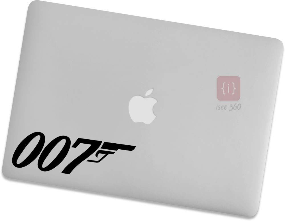 ISEE 360® 007 Laptop Stickers Colour Black Size L xH 17cmX9cm (B07QML6CHY) Amazon Price History, Amazon Price Tracker