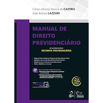 Capa do livro Manual de Direito Previdenciário