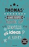 Thomas' Awesome Book Of Notes, Lists & Ideas: Featuring brain exercises!
