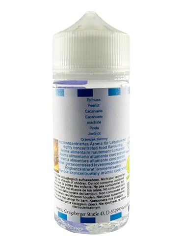 Cacahuète arôme concentré Sasami 100 ml formule vegan - 5