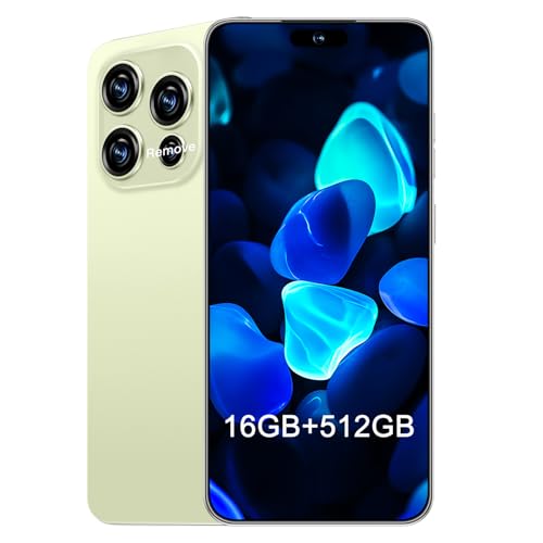 QPWOEIB 16PM 5G Cell Phone,Smartphone Unlocked Cell Phone 16GB+512GB/6.99