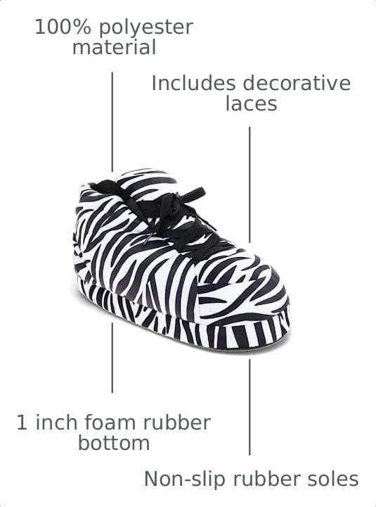 Image of Happy Feet Slippers Standard Sneaker Slippers for Men, Women, and Kids - Women Shoes, Gifts for Women, As Seen on Shark Tank - Classy Oversized House Slippers for Women with Non-Slip Rubber Soles
