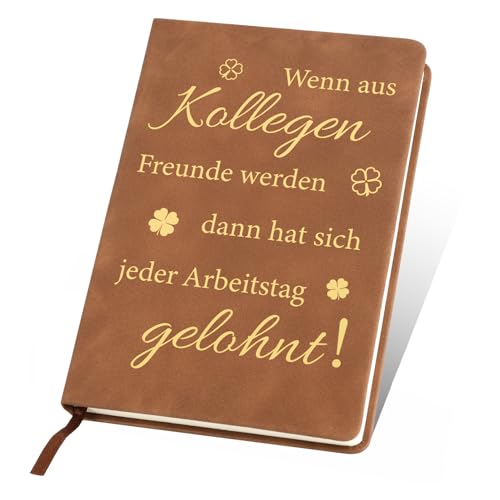 Geschenk Kollegin Abschiedsgeschenk Kollegen Jobwechsel Rente,Notizbuch A5 Liniert 200 Seiten,Beste Kollegin Geschenk Kollegen Weihnachten Geburtstag,Danke Geschenke Kollegen Geschenke für Kollegen