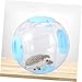 FONDOTIN Transparent Hamster Activity Ball Durable Exercise Toy for Pets for Hamsters Gerbils and Hedgehogs Promotes and Active Lifestyle