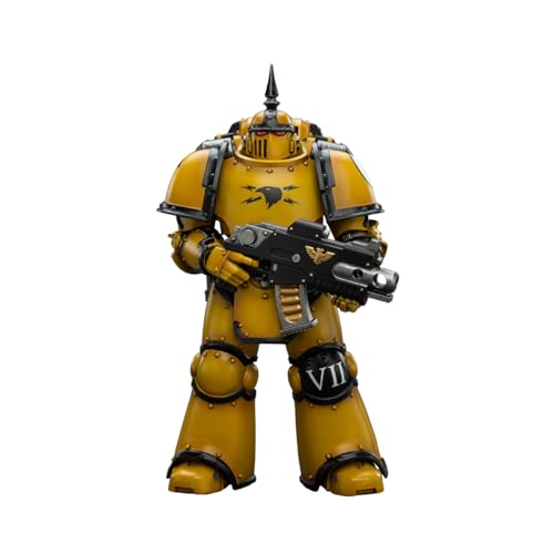 JOYTOY Action Figures Warhammer 40K MK LLL Tactical Legionary 1/18 Movable Model Collectible Figurine Ages 15+ (Imperial Fists)