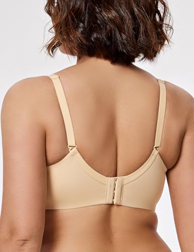 Image of Wingslove Women's Push Up Bra Deep V Plunge Underwire T-Shirt Bra Multiway 2 Cups Up