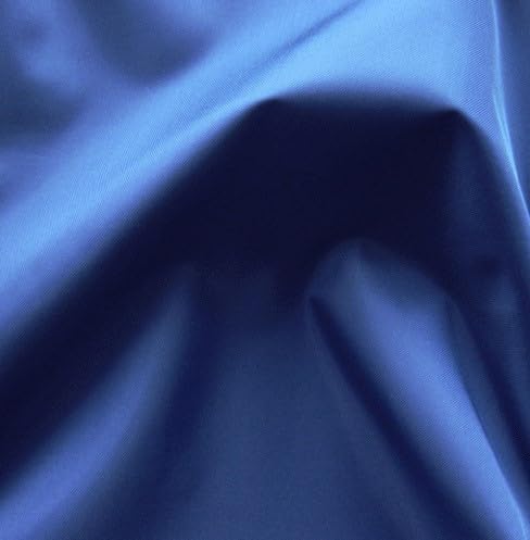 Waterproof PU-Coated Polyester Fabric, 140cm Width, 4oz/114g, Machine Washable, Available in Many Colours, 1 Metre Length per Unit Purchased (Navy)