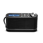 Roberts PLAY10 FM/DAB/DAB+ Digital Portable Radio, Black