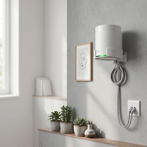 Askı; TP-Link Deco X10 X20 X50 X55 X60 Uyumlu Duvar Aparatı, ve Yer Kaplamayan Tasarım