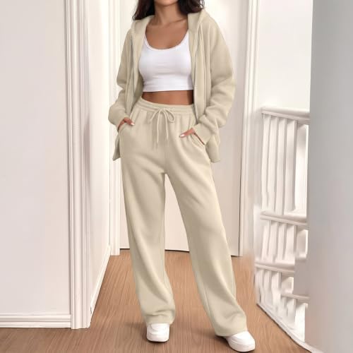 SdGgsgv Track Suits for Women Set Zip Up Jackets Jogger Pants Track Suits - image 5
