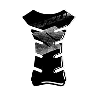 4R Quattroerre.it 18083 Tankpad 3D Motorrad Tankschutz Suzuki, Schwarz, 13 x 19 cm