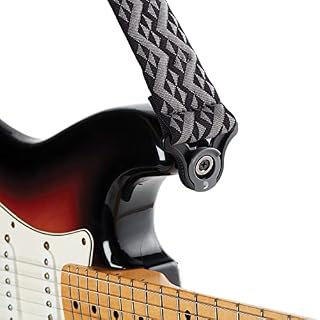 D’Addario Sangle D’Addario Auto Lock pour guitare, motif Black Padded Geometric - Les Beatles, Paul McCartney, John Lennon, RIngo Starr, George Harrison D'Addario Sangle D'Addario Auto Lock pour guitare, motif Black Padded Geometric – Image 4