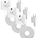 Power Adapter with 20 ft/6 m Weatherproof Cable for Blink Outdoor XT XT2/Indoor Home Security Camera, Continuously Operate Blink Security Camera, No Need to Change The Battery (3 Pack White)