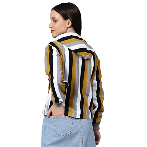 Image of Campus Sutra Women's Cotton Crew Neck Sweatshirt