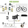 BAFANG 48V 750W BBS02B Ebike Motor Kit with P860C LCD Display Mid Drive Motor Electric Bike Conversion Kit #4