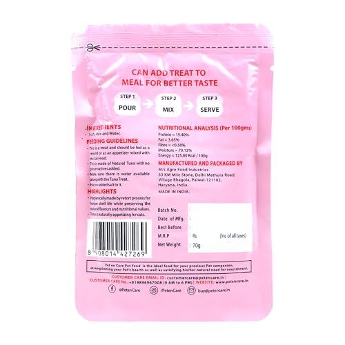 Image of Wet Cat Food, Pure Tuna Fish Meal (Pack of 12) | Wet Food for Kittens | All Life Stages