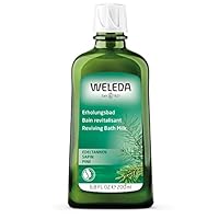 WELEDA Reviving Bath Milk - Pine 200ml | Restorative | Uplifting Fragrance | Vegan
