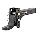 CURT 45901 Adjustable Trailer Hitch Mount Fits 2 Receiver, 6-3/4-Inch Drop, 5-1/4-Inch Rise, 1-Inch Ball Hole