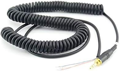 Replacement coiled repair audio cable wire cords extension compatible with Sony  MDR-7506 MDR-7509 MDR-V6 MDR-V600 MDR-V700 MDR-V900 Headphone:  Amazon.co.uk: Electronics \u0026 Photo