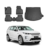 OMAC Custom Floor Mats & Cargo Liners for Land Rover Discovery Sport 2015-2019 Black
