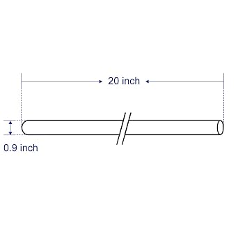 HQUA-TWS-12Q Quartz Sleeve for TWS 12GPM Water Purifier, 4 O-Rings Included.