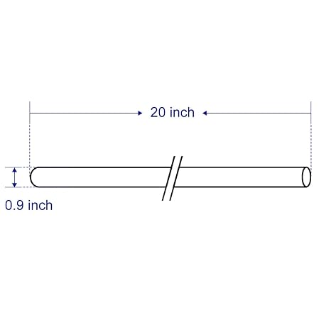 HQUA-TWS-12Q Quartz Sleeve for TWS 12GPM Water Purifier, 4 O-Rings Included.