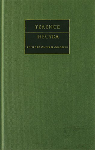 Terence: Hecyra (Cambridge Greek and Latin Classics)
