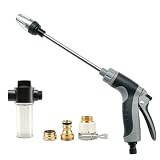 Aquoxis High Pressure Hose Nozzle, Pressure Washer Gun, 3 Spray Modes Handheld Pressure Washer Nozzle for...