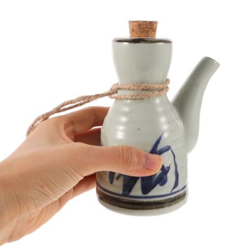 Botella de cerámica japonesa KICHOUSE de 200ml con acabado versátil elegante 4