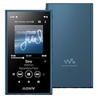 ソニー ウォークマン 16GB Aシリーズ NW-A105 : ハイレゾ対応 / MP3プレーヤー / bluetooth / android搭載 / microSD対応 タッチパネル搭載 最大26時間連続再生 360 Reality Audio再生可能モデル ブルー NW-A105 LM