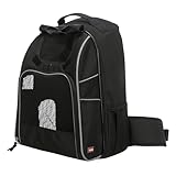 Trixie 28945 Rucksack William, 33 × 43 × 23 cm, schwarz