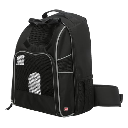 Trixie 28945 Rucksack William, 33 × 43 × 23 cm, schwarz
