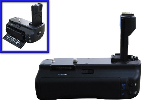 Polaroid Wireless Performance Battery Grip For Canon Eos 50D, 40D, 30D, 20D Digital Slr Cameras - Remote Shutter Release Included