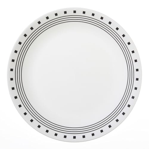 Livingware 10-1/4 in. City Block Dinner Plate (Pack of 6) Livingware 10-1/4 in. City Block Dinner Plate (Pack of 6)