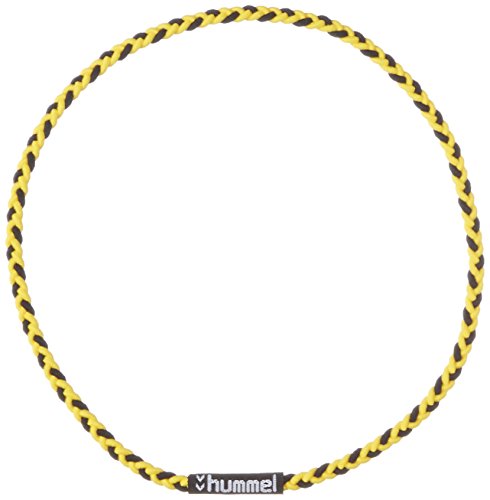 [ヒュンメル] ヘアバンド 三つ編みヘアゴム メンズ イエロー×ブラック (3090) 日本 フリーサイズ (FREE サイズ)